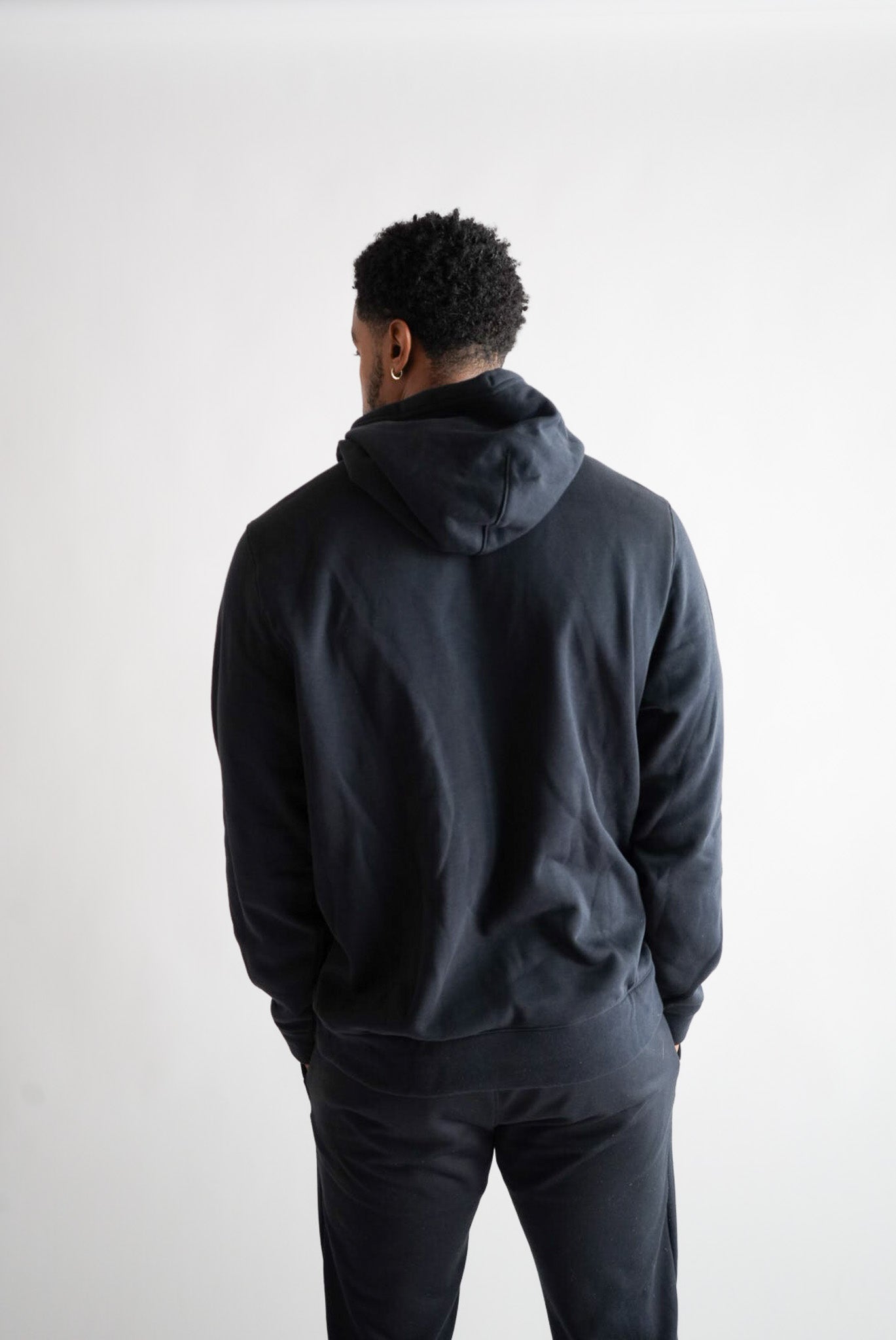 SSM Athletics Logo Men's L/S Hoodie (Blk/Rd)(Youth)