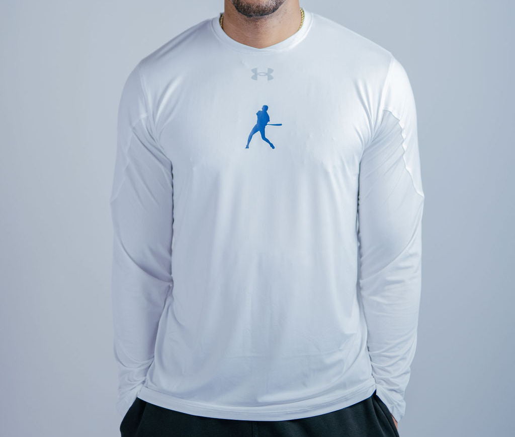 M's AP Long sleeve Competitor Tee (White)
