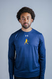 AP M's Long sleeve Competitor Tee (Navy)